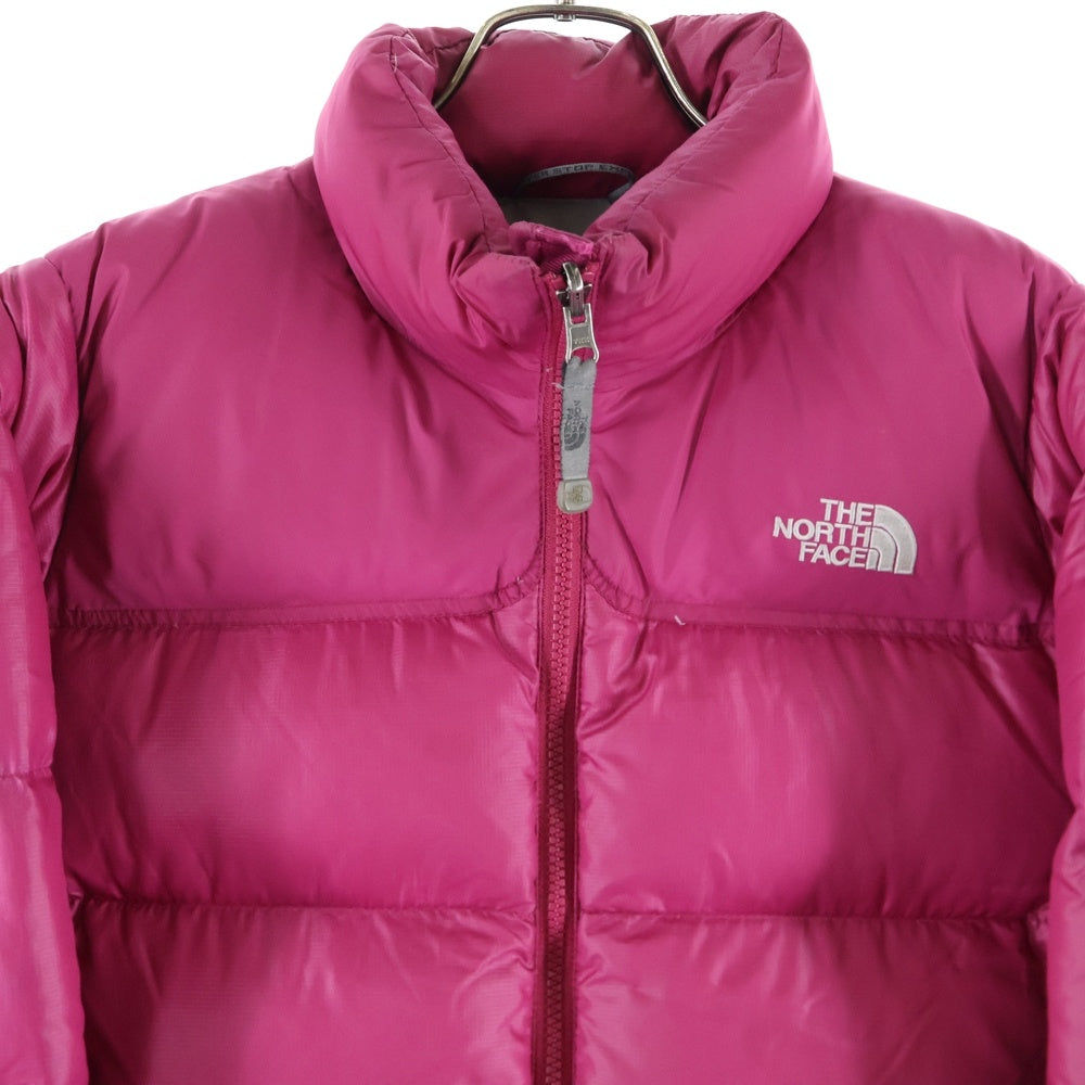 THE NORTH FACE(ザノースフェイス) NUPTSE ALPHA JACKET ヌプシ アルファ ジップアップ ダウンジャケット ピンク PL-10