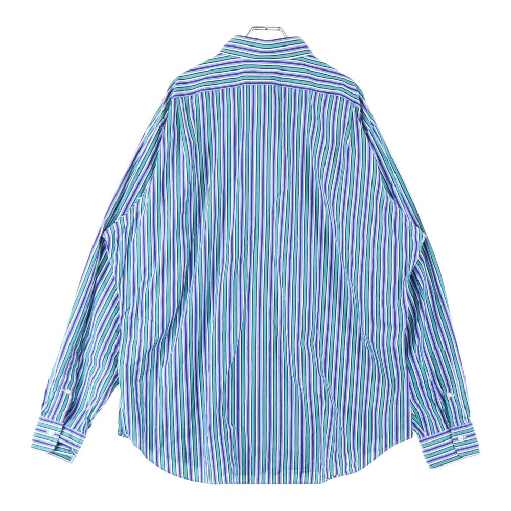 POLO RALPH LAUREN(ポロラルフローレン) 90S L/S REGULAR COLLAR STRIPE SHIRT レギュラーカラー ロングスリーブ ストライプ 長袖シャツ マルチカラー