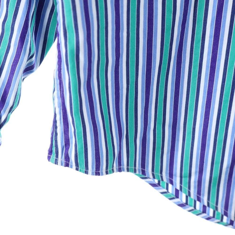 POLO RALPH LAUREN(ポロラルフローレン) 90S L/S REGULAR COLLAR STRIPE SHIRT レギュラーカラー ロングスリーブ ストライプ 長袖シャツ マルチカラー