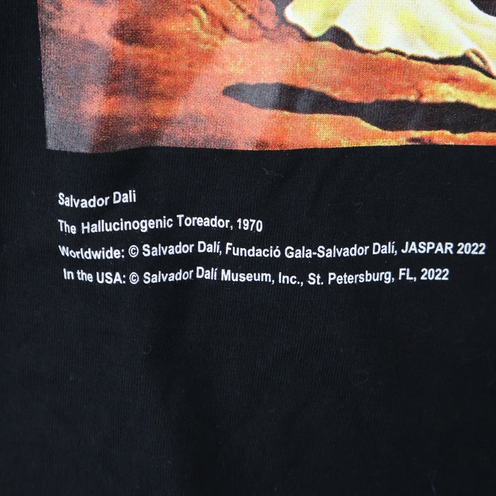 marka(マーカ) ×INSONIA フォトプリントデザイン クルーネック カットソー 長袖Tシャツ ブラック