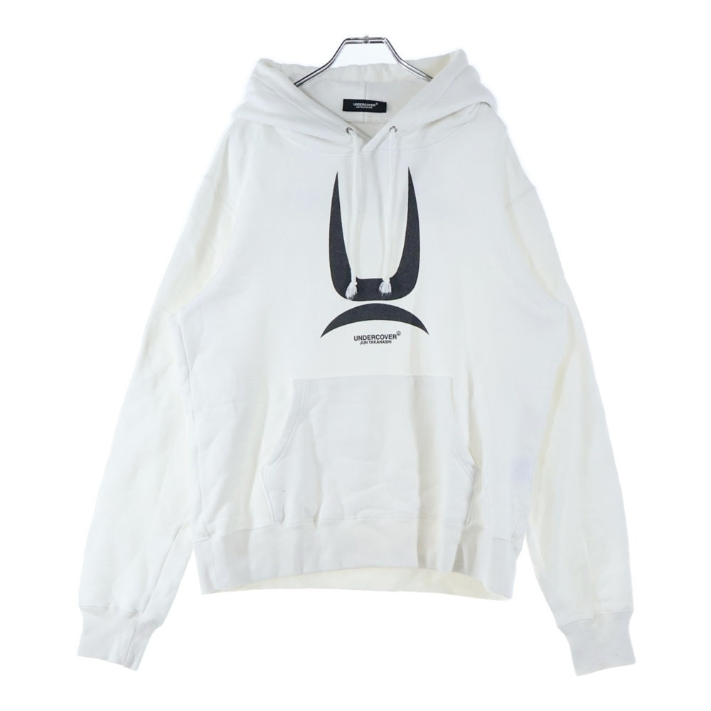 UNDERCOVER(アンダーカバー) 20AW ロゴプリント スウェット プルオーバーパーカー ホワイト UCZ4893-6
