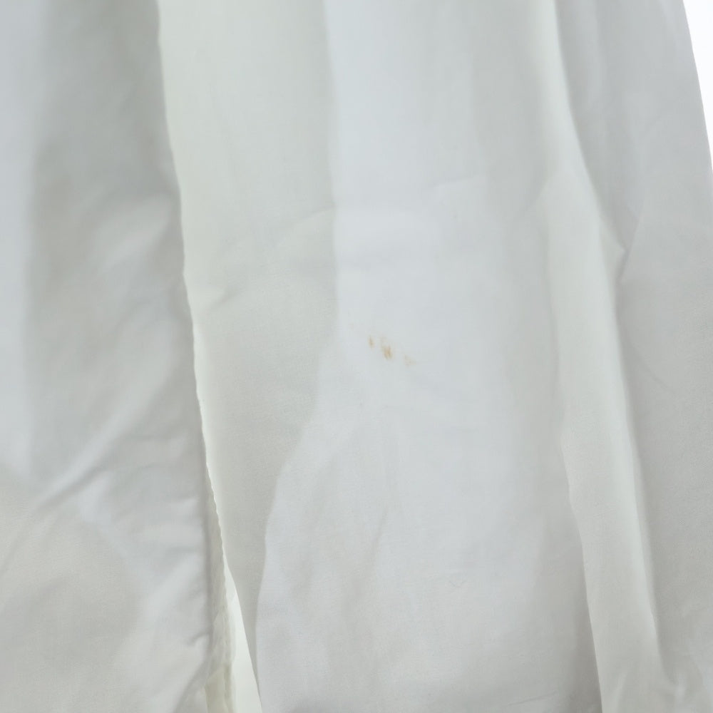 E.TAUTZ(イートウツ) バンドカラー ロングスリーブ 長袖シャツ ホワイト 63-11-811030