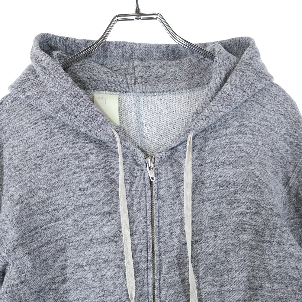 N.HOOLYWOOD(エヌハリウッド) スウェット ジップアップ パーカー グレー
