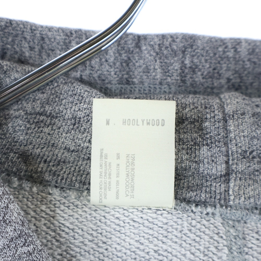 N.HOOLYWOOD(エヌハリウッド) スウェット ジップアップ パーカー グレー