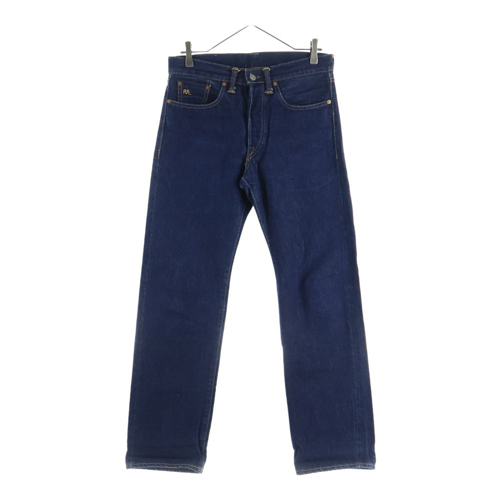 RRL(ダブルアールエル) STRAIGHT LEG JAPAN WOVEN SELVEFGE DENIM ジャパン ウーブン セルビッチ ストレート デニム パンツ インディゴ 782504836001