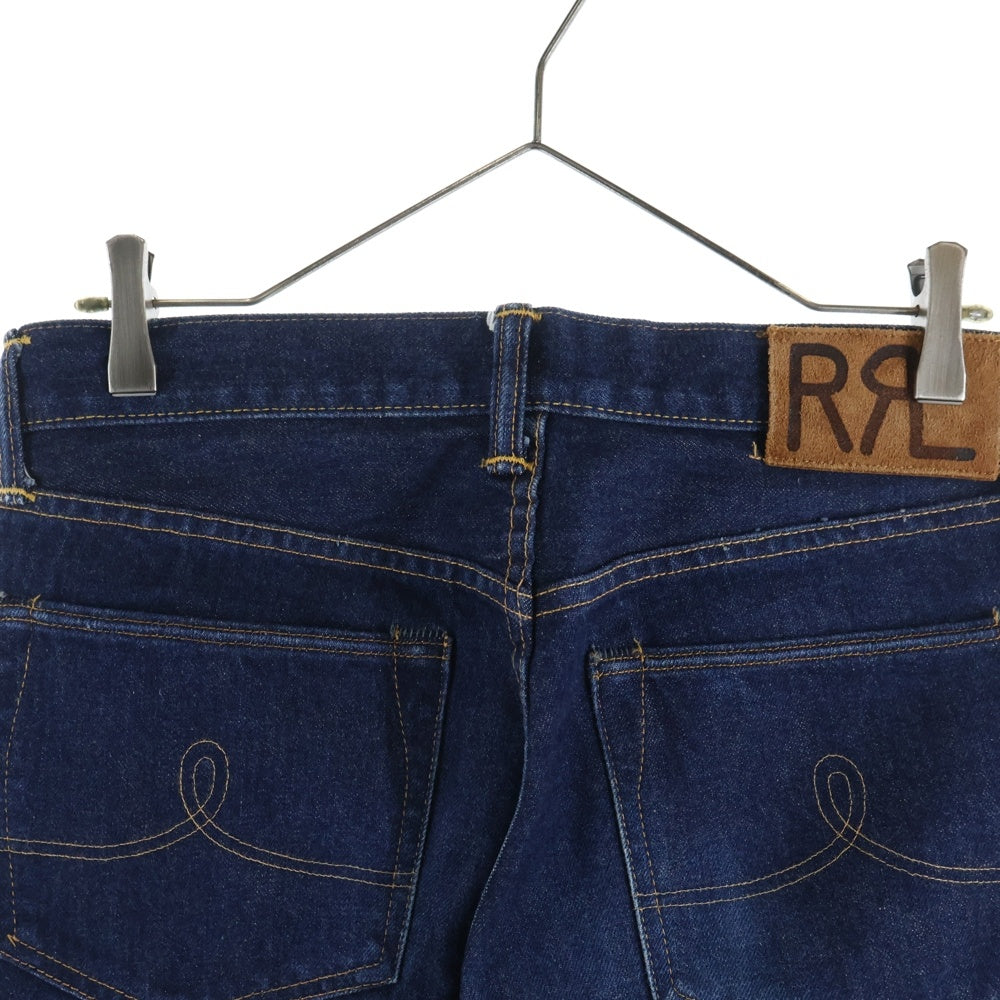 RRL(ダブルアールエル) STRAIGHT LEG JAPAN WOVEN SELVEFGE DENIM ジャパン ウーブン セルビッチ ストレート デニム パンツ インディゴ 782504836001