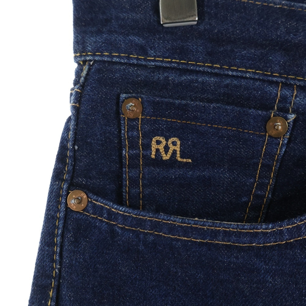 RRL(ダブルアールエル) STRAIGHT LEG JAPAN WOVEN SELVEFGE DENIM ジャパン ウーブン セルビッチ ストレート デニム パンツ インディゴ 782504836001