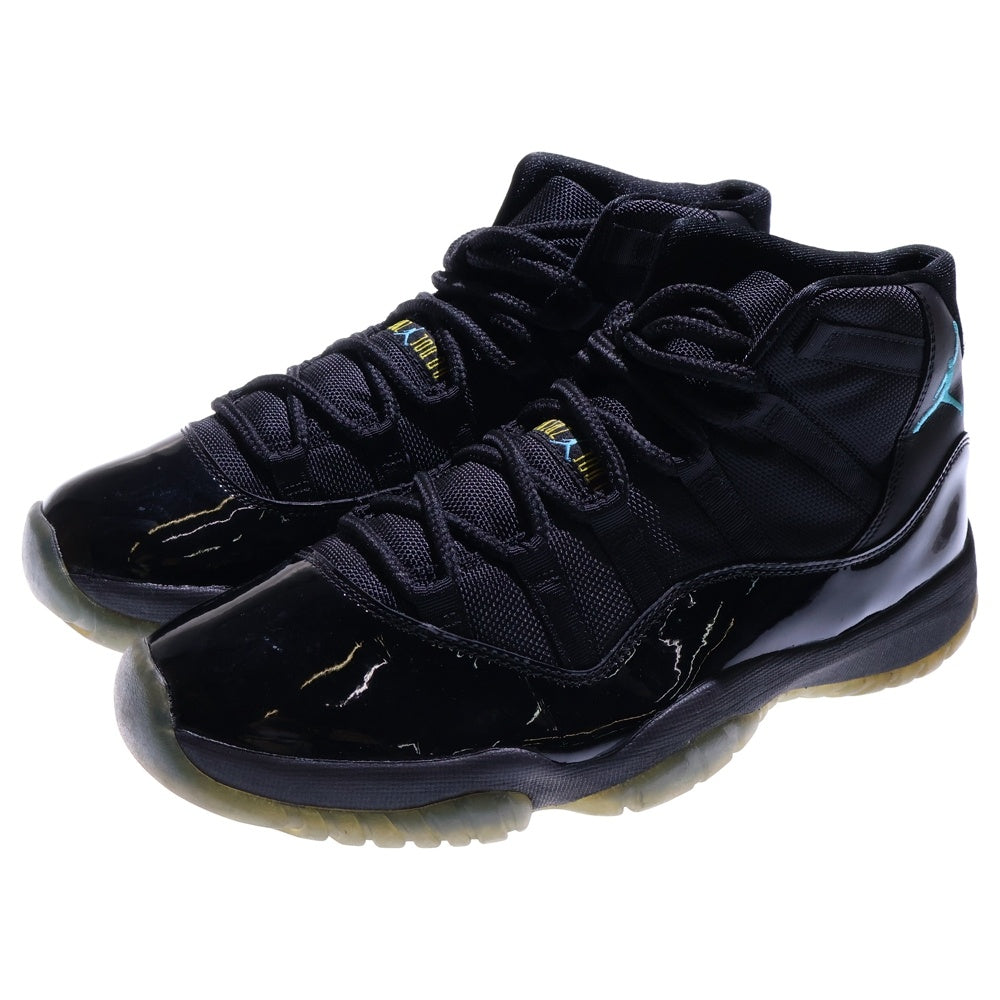 NIKE(ナイキ) 【観賞用 2013年製】 AIR JORDAN 11 RETRO GAMMA エア ジョーダン 11 レトロ ガンマ ミッドカットスニーカー ブラック US10/28cm 378037-006