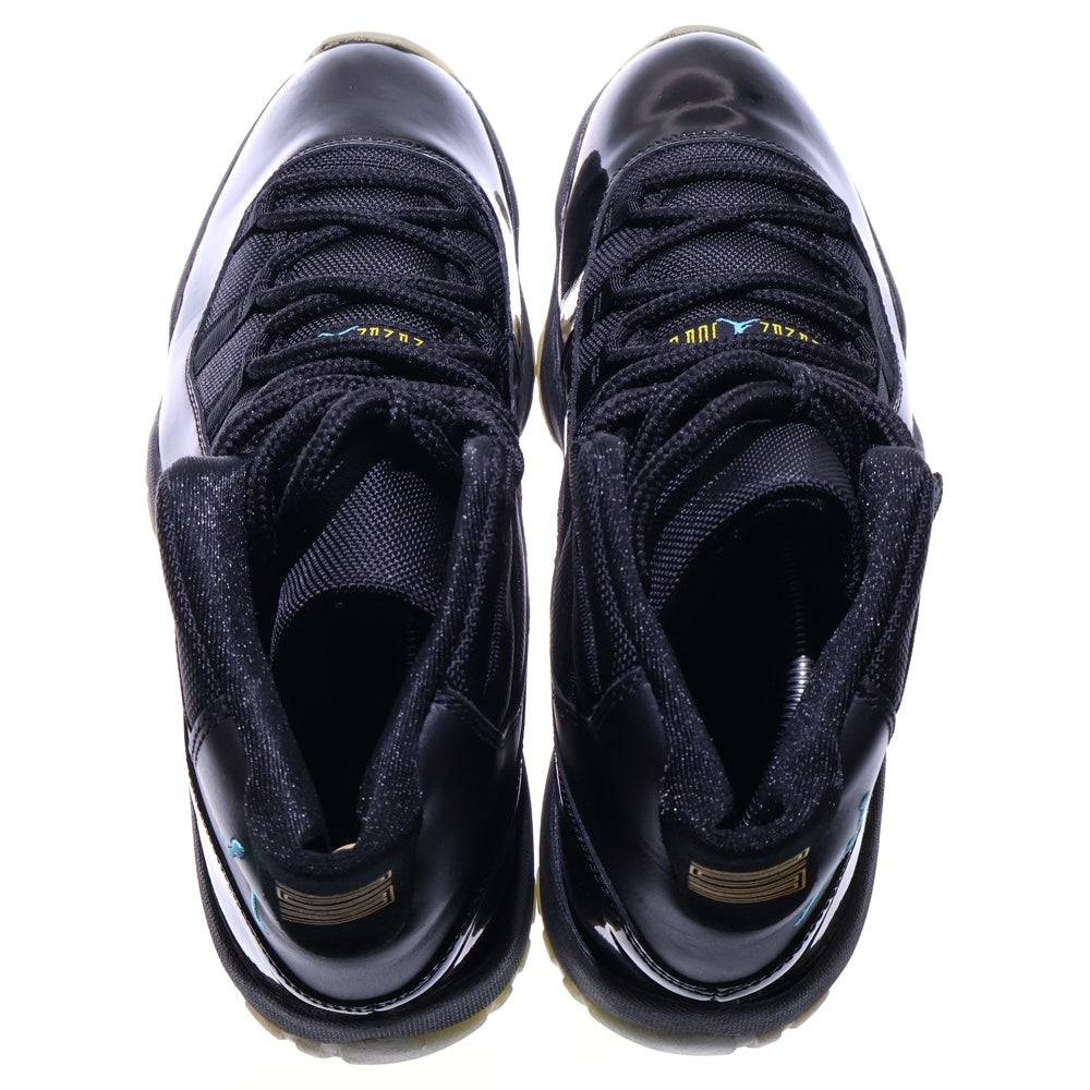 NIKE(ナイキ) 【観賞用 2013年製】 AIR JORDAN 11 RETRO GAMMA エア ジョーダン 11 レトロ ガンマ ミッドカットスニーカー ブラック US10/28cm 378037-006