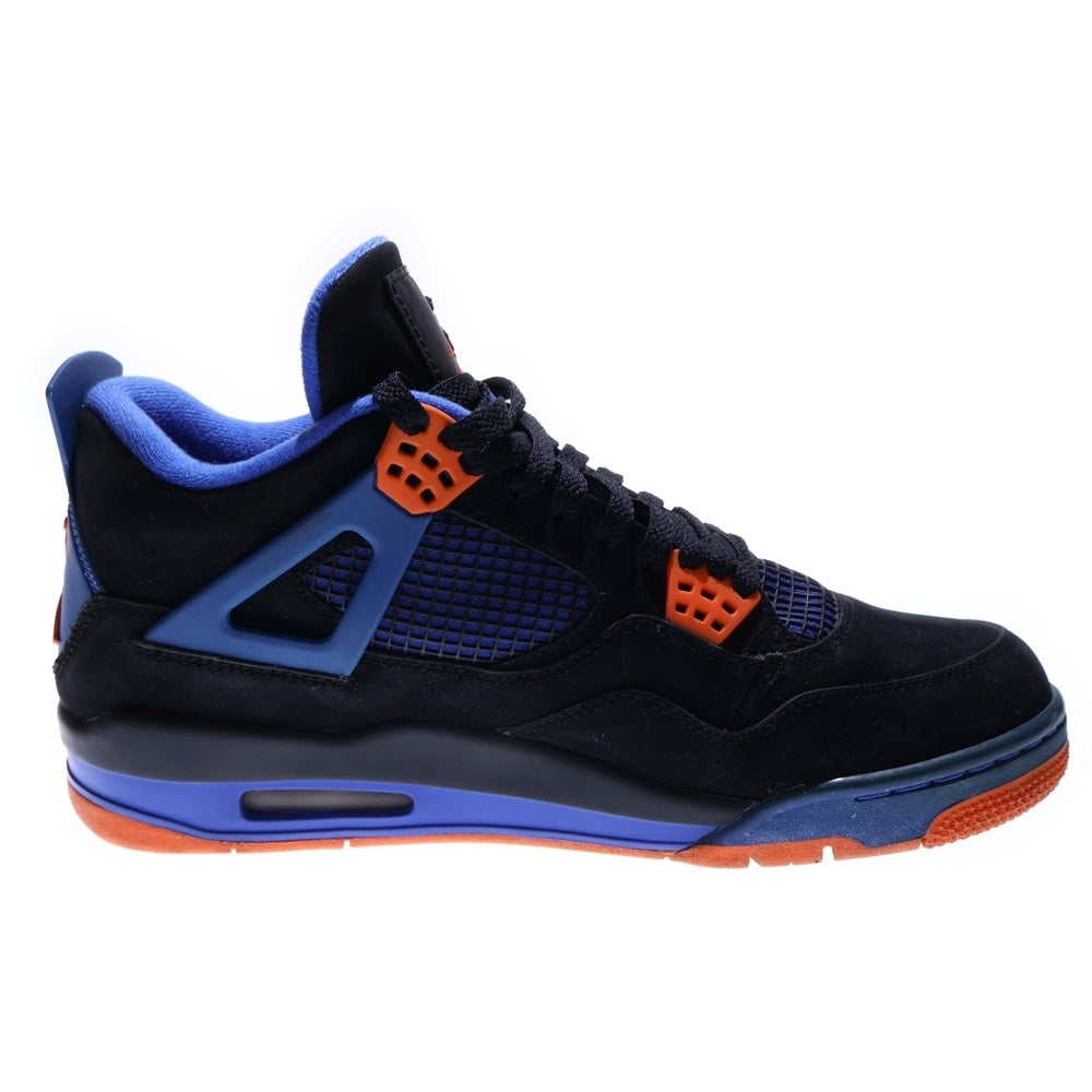 NIKE(ナイキ) 【観賞用 2012年製】 AIR JORDAN 4 RETRO CAVS エア ジョーダン 4 レトロ キャブズ ミッドカットスニーカー ブラック/ブルー US10.5/28.5cm 308497-027