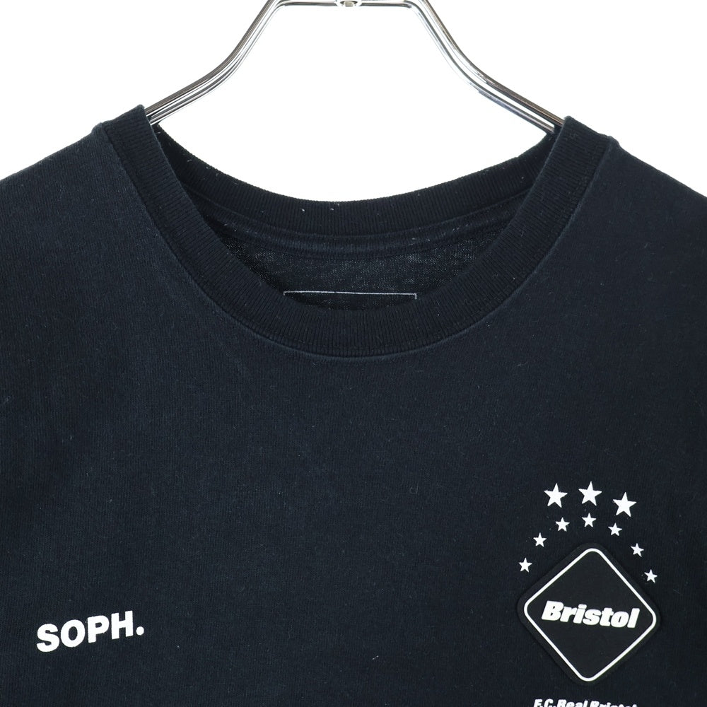 F.C.R.B./F.C.Real Bristol/FCRB(エフシーアールビー/エフシーレアルブリストル) ×MASTERMIND JAPAN S/S TEE マスターマインド ジャパン バックスカルプリント半袖Tシャツ FCBR-170089