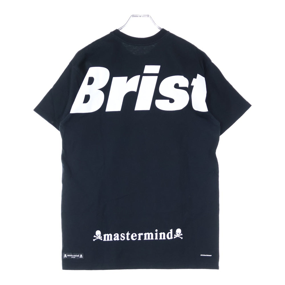 F.C.R.B./F.C.Real Bristol/FCRB(エフシーアールビー/エフシーレアルブリストル) ×MASTERMIND JAPAN S/S TEE マスターマインド フロントスカルプリント半袖Tシャツ FCBR-170094
