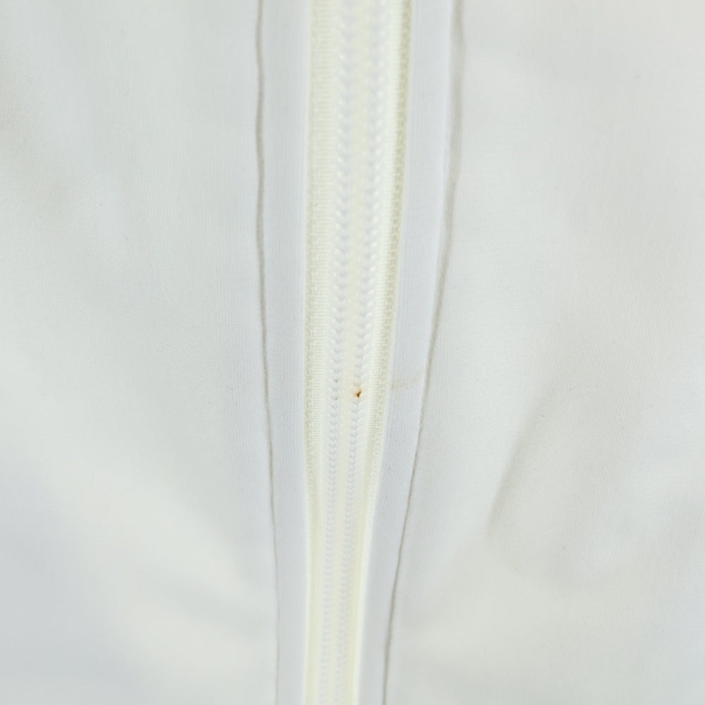 F.C.R.B./F.C.Real Bristol/FCRB(エフシーアールビー/エフシーレアルブリストル) ×NIKE ナイキ フェイクレザーライン フロントロゴ ジップアップトラックジャケット ホワイト 193915