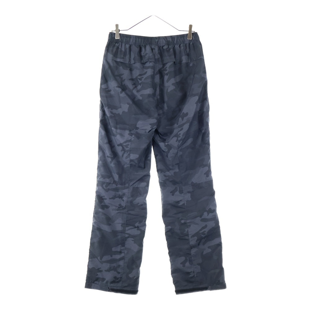 F.C.R.B./F.C.Real Bristol/FCRB(エフシーアールビー/エフシーレアルブリストル) ×NIKE ナイキ カモ柄 フロントロゴワッペン ナイロンパンツ ブラック/グレー 335129