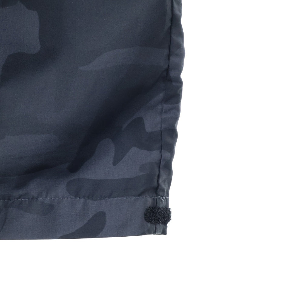 F.C.R.B./F.C.Real Bristol/FCRB(エフシーアールビー/エフシーレアルブリストル) ×NIKE ナイキ カモ柄 フロントロゴワッペン ナイロンパンツ ブラック/グレー 335129