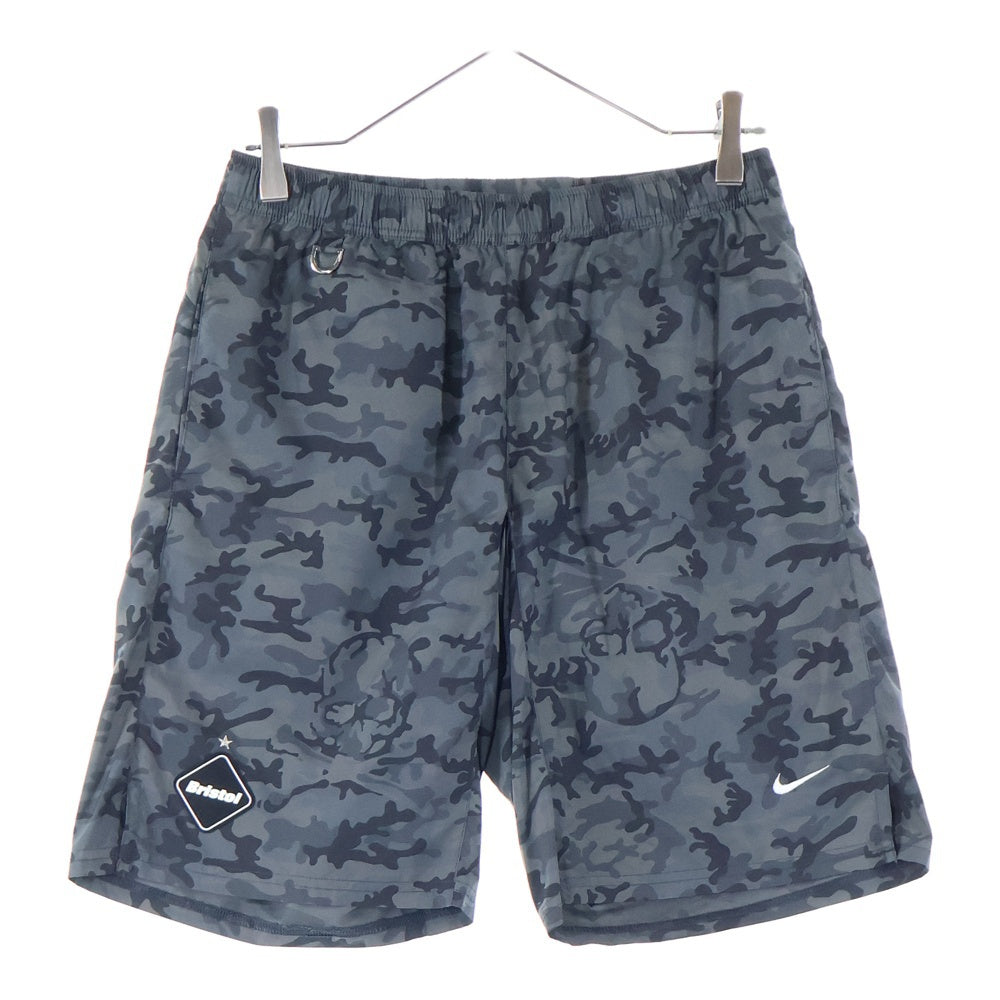 F.C.R.B./F.C.Real Bristol/FCRB(エフシーアールビー/エフシーレアルブリストル) ×NIKE ×MASTERMIND JAPAN CAMO SHORT ナイキ マスターマインド ジャパン カモ柄 ショーツ ブラック/グレー 534628-010