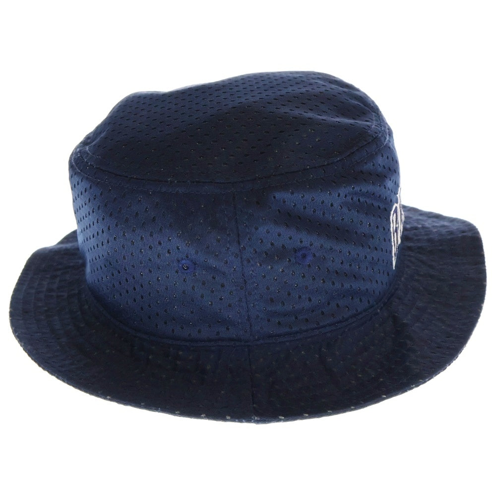 F.C.R.B./F.C.Real Bristol/FCRB(エフシーアールビー/エフシーレアルブリストル) 15SS MESH HAT ロゴ刺繍 メッシュバケットハット 帽子 ネイビー FCRB-150033