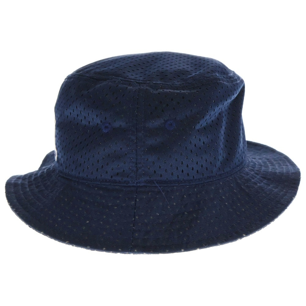 F.C.R.B./F.C.Real Bristol/FCRB(エフシーアールビー/エフシーレアルブリストル) 15SS MESH HAT ロゴ刺繍 メッシュバケットハット 帽子 ネイビー FCRB-150033