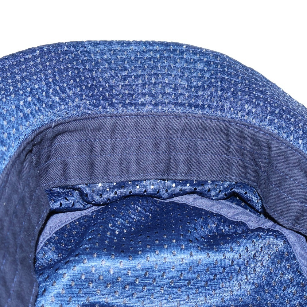 F.C.R.B./F.C.Real Bristol/FCRB(エフシーアールビー/エフシーレアルブリストル) 15SS MESH HAT ロゴ刺繍 メッシュバケットハット 帽子 ネイビー FCRB-150033