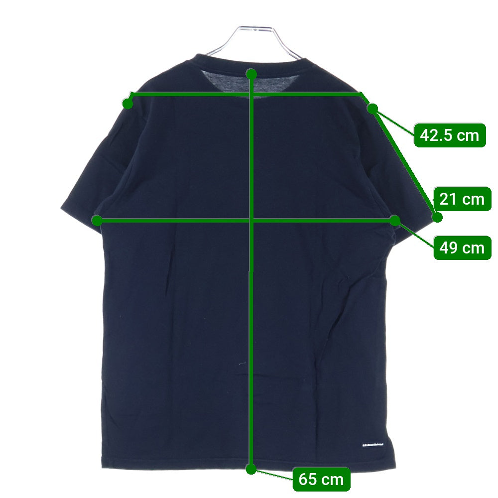 F.C.R.B./F.C.Real Bristol/FCRB(エフシーアールビー/エフシーレアルブリストル) 13AW EMBLEM POCKET TEE ラメエンブレム付胸ポケットTシャツ 半袖クルーネックカットソー ブラック FCRB-134005