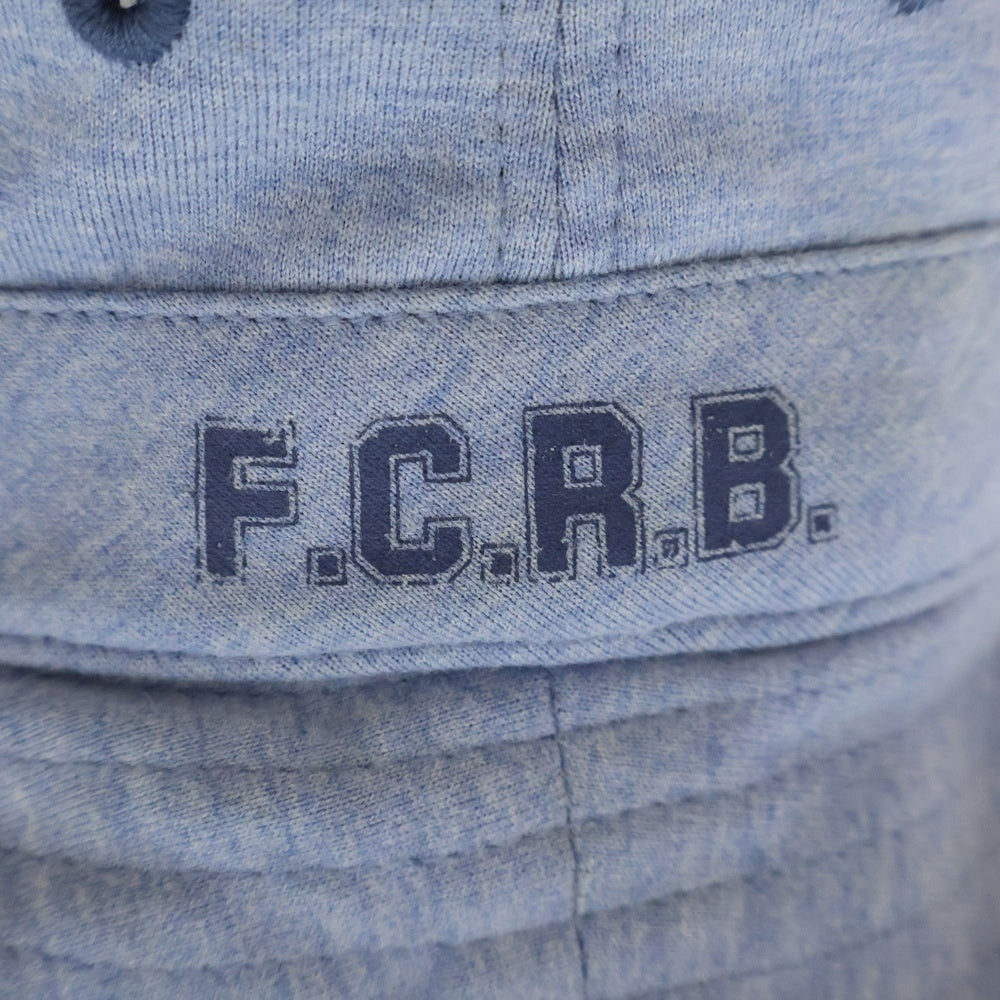 F.C.R.B./F.C.Real Bristol/FCRB(エフシーアールビー/エフシーレアルブリストル) ×NIKE ナイキ ロゴプリント コットンバケットハット 帽子 ブルー 596109