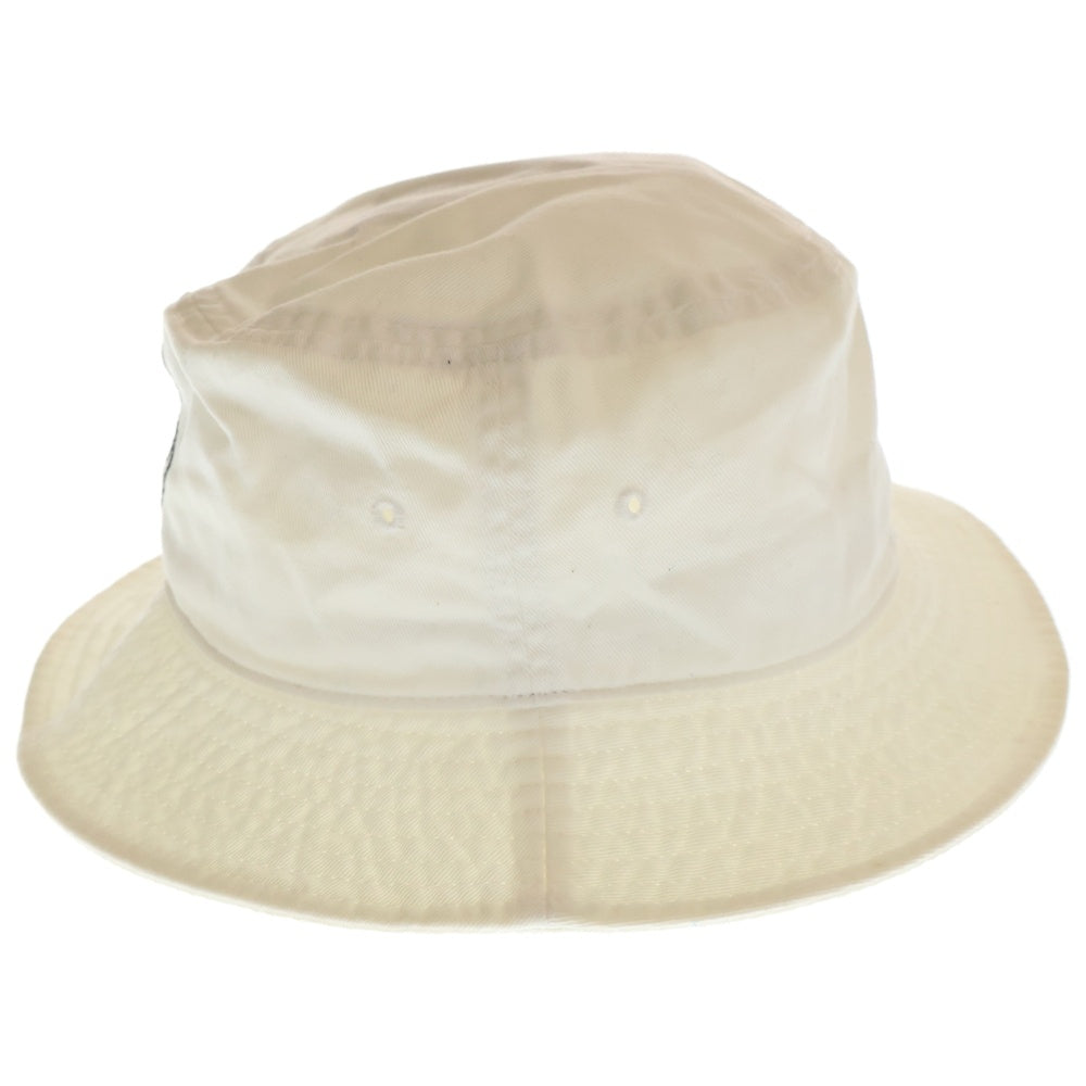 F.C.R.B./F.C.Real Bristol/FCRB(エフシーアールビー/エフシーレアルブリストル) ロゴ刺繍 コットンバケットハット 帽子 ホワイト FCRB-150031