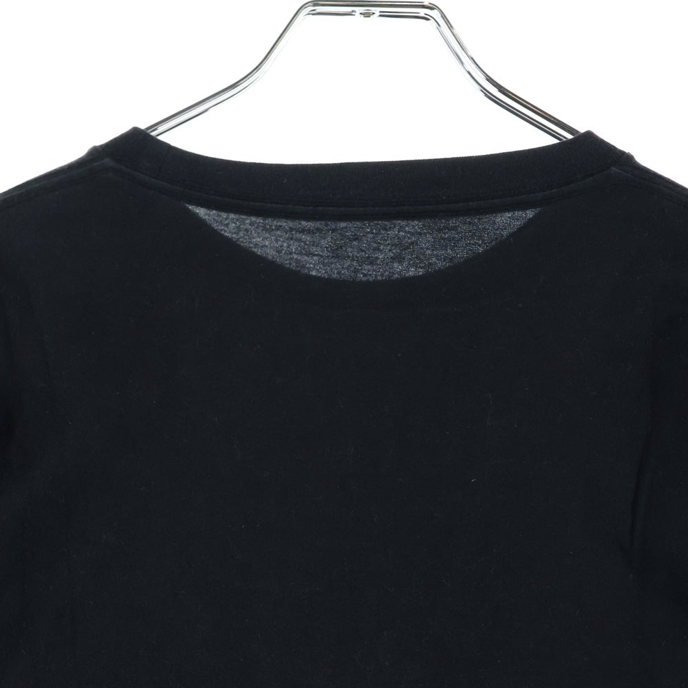 F.C.R.B./F.C.Real Bristol/FCRB(エフシーアールビー/エフシーレアルブリストル) ロゴラメ加工Tシャツ 半袖クルーネックカットソー ブラック FCRB-145011