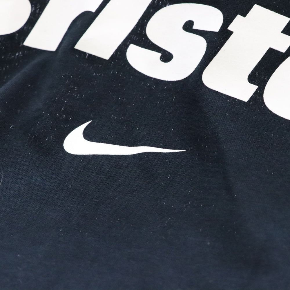 F.C.R.B./F.C.Real Bristol/FCRB(エフシーアールビー/エフシーレアルブリストル) 16SS ×NIKE DRI-FIT AUTENTIC SWOOTH TEE ナイキ ドライフィット フロントロゴプリント半袖Tシャツ 823131-010