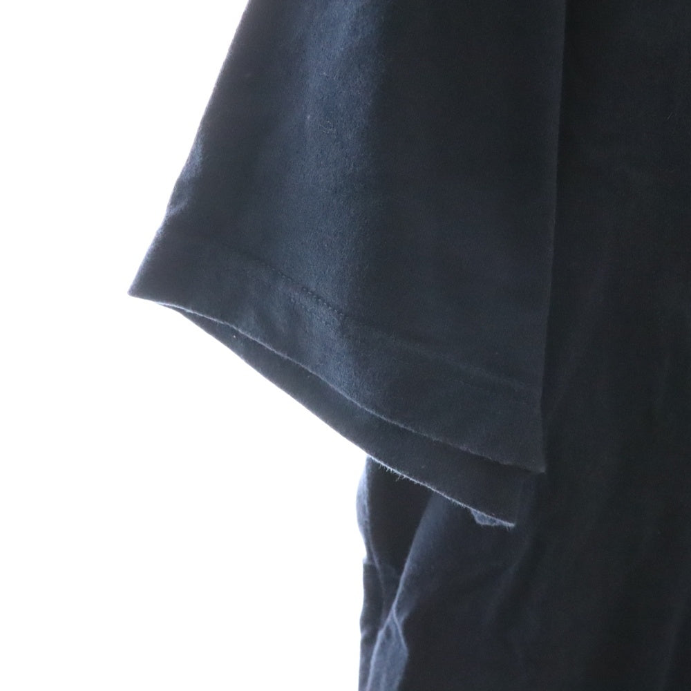 F.C.R.B./F.C.Real Bristol/FCRB(エフシーアールビー/エフシーレアルブリストル) ×NIKE ナイキ フロントスウッシュロゴプリントTシャツ 半袖クルーネックカットソー ネイビー 389769