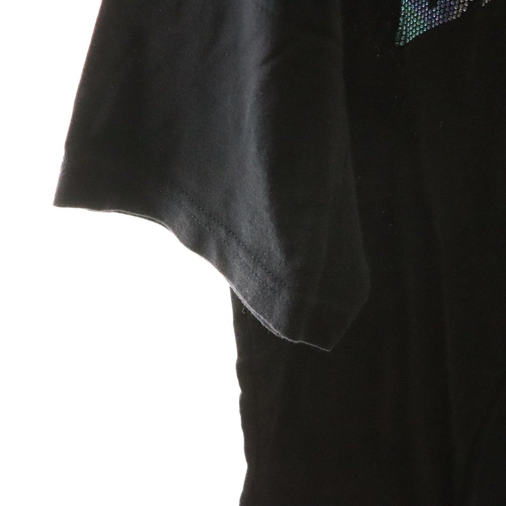 F.C.R.B./F.C.Real Bristol/FCRB(エフシーアールビー/エフシーレアルブリストル) フラントラメロゴTシャツ 半袖クルーネックカットソー ブラック FCRB-140011