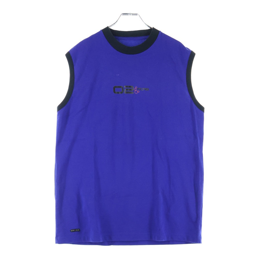 F.C.R.B./F.C.Real Bristol/FCRB(エフシーアールビー/エフシーレアルブリストル) ×NIKE 02SS ナイキ ノースリーブカットソー タンクトップ ナイキ ブルー 186938