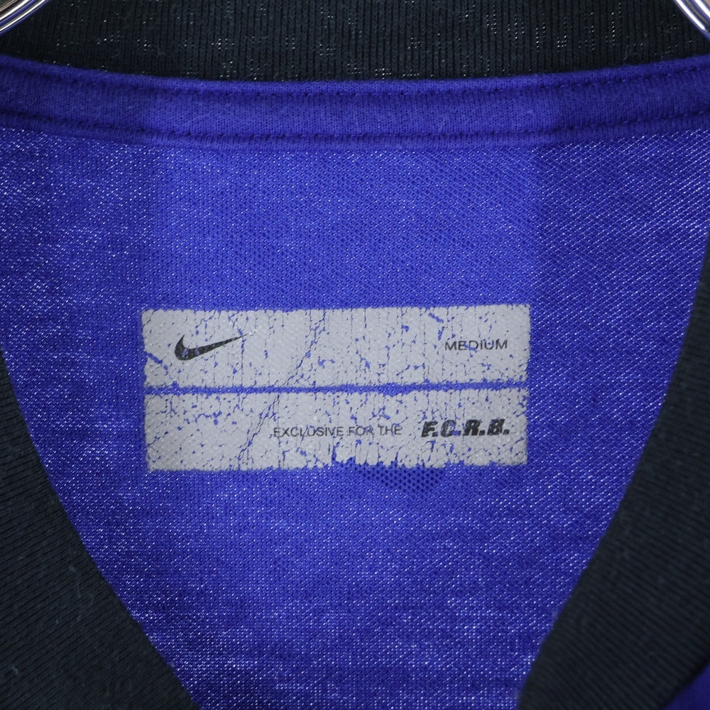 F.C.R.B./F.C.Real Bristol/FCRB(エフシーアールビー/エフシーレアルブリストル) ×NIKE 02SS ナイキ ノースリーブカットソー タンクトップ ナイキ ブルー 186938
