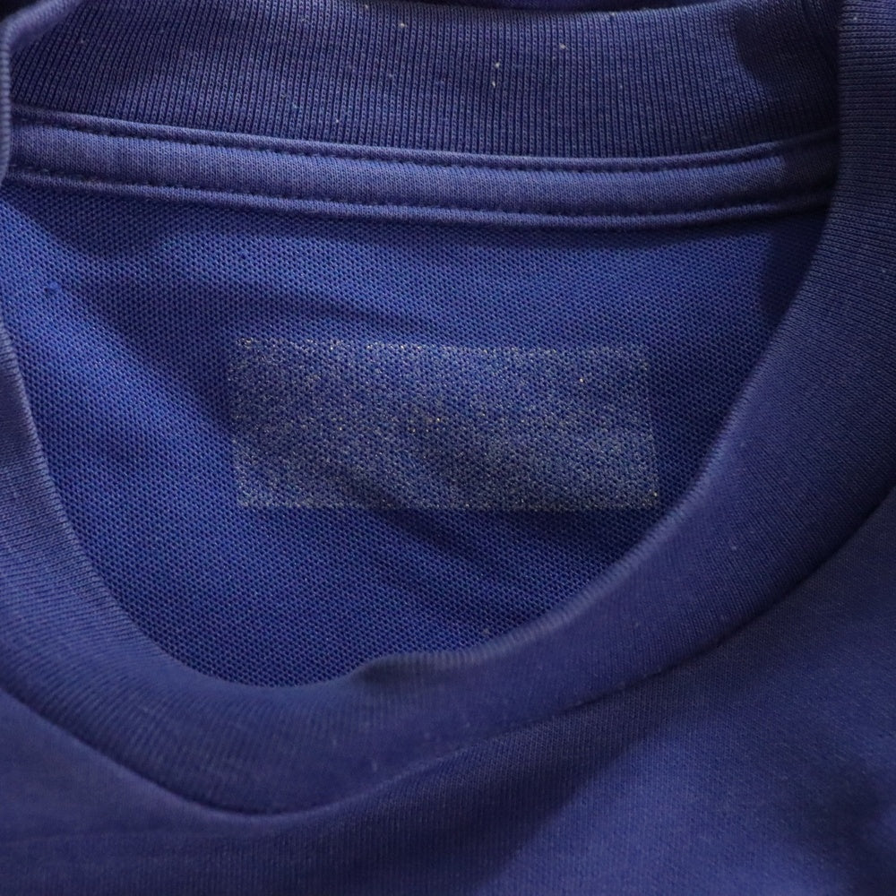 F.C.R.B./F.C.Real Bristol/FCRB(エフシーアールビー/エフシーレアルブリストル) ×NIKE ナイキ 胸スターロゴTシャツ 半袖クルーネックカットソー ブルー