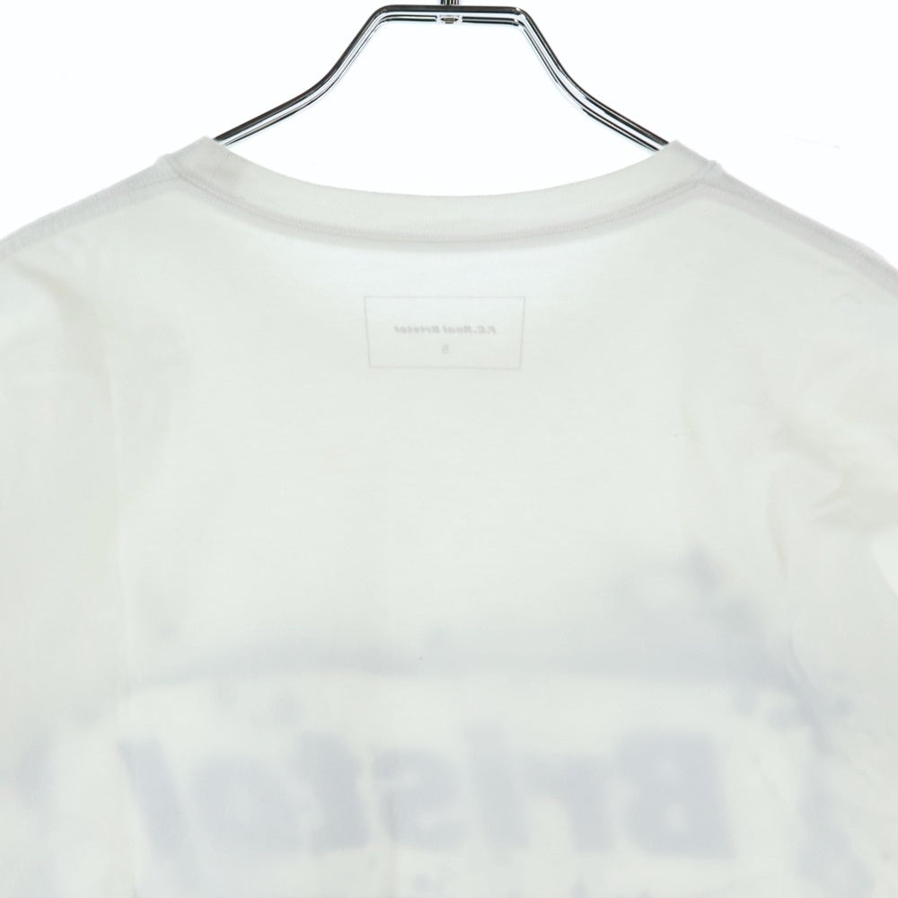 F.C.R.B./F.C.Real Bristol/FCRB(エフシーアールビー/エフシーレアルブリストル) STENCIL EMBLEM TEE ステンシルエンブレム ボックスロゴプリント半袖Tシャツ FCRB-167033