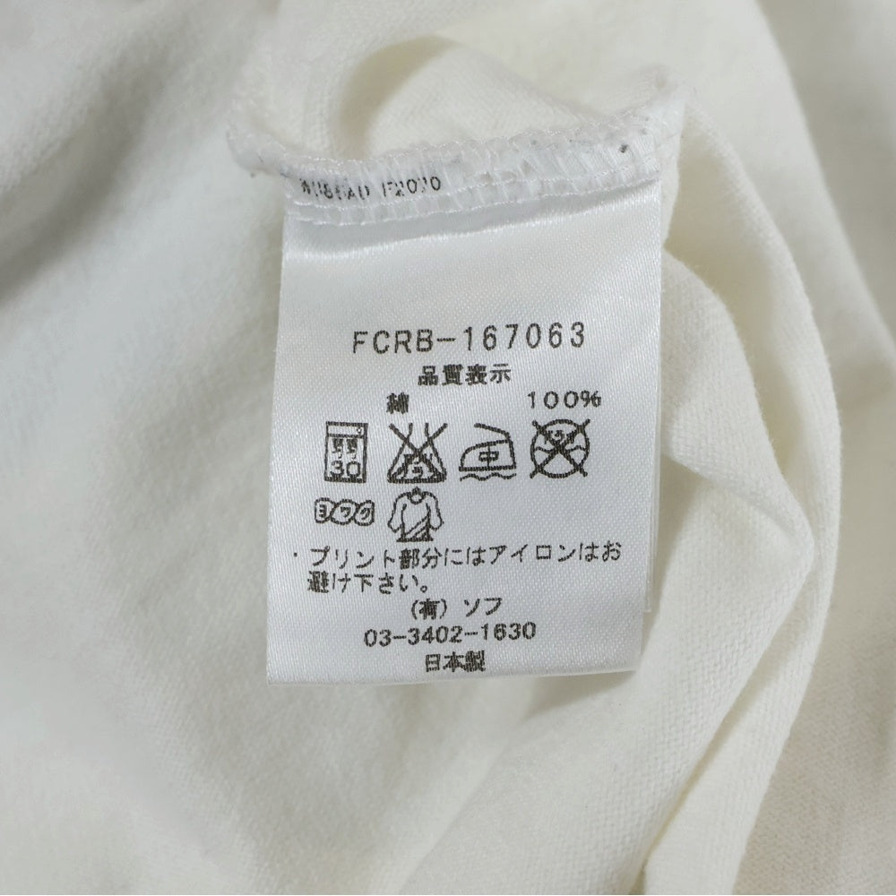 F.C.R.B./F.C.Real Bristol/FCRB(エフシーアールビー/エフシーレアルブリストル) STENCIL EMBLEM TEE ステンシルエンブレム ボックスロゴプリント半袖Tシャツ FCRB-167033