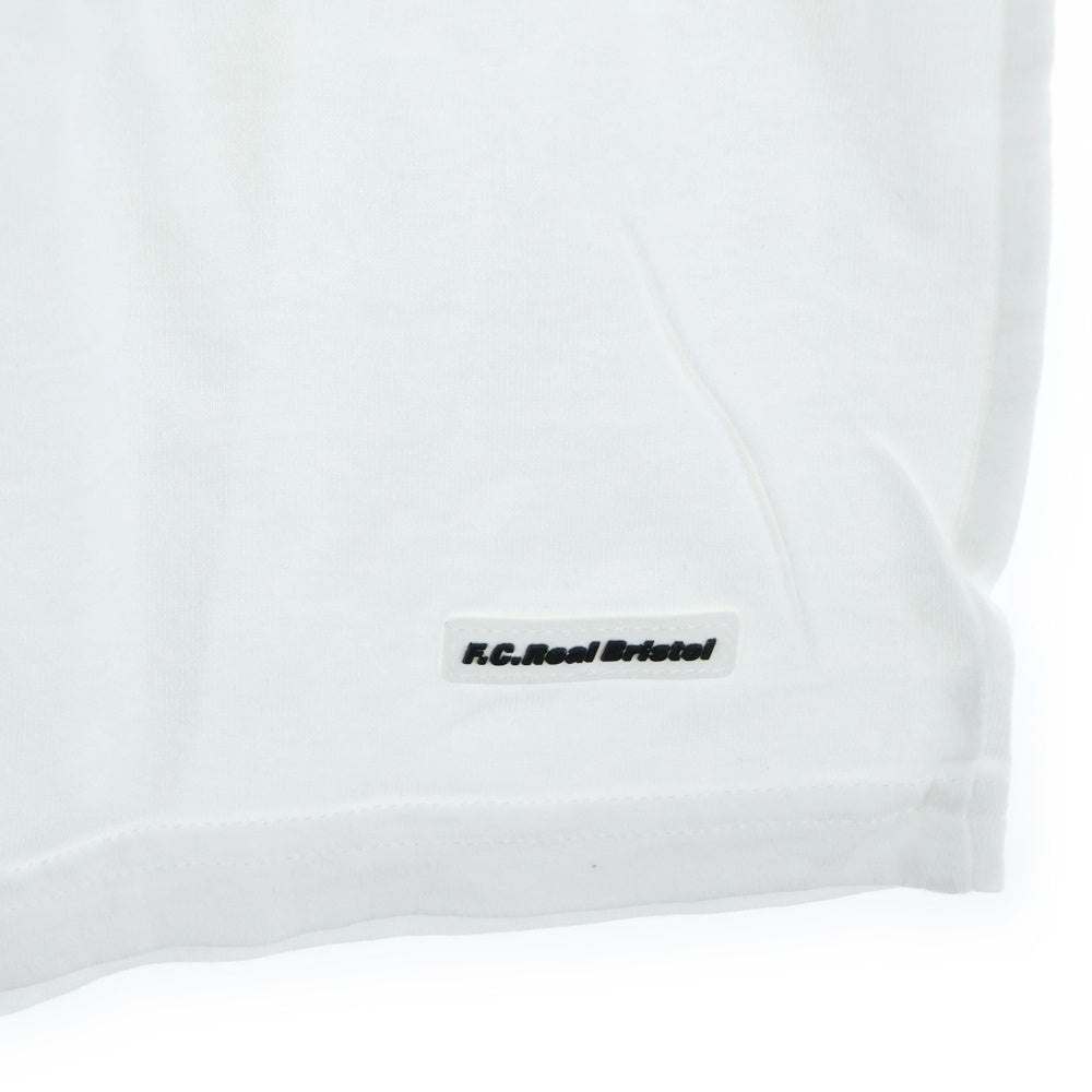 F.C.R.B./F.C.Real Bristol/FCRB(エフシーアールビー/エフシーレアルブリストル) 17SS STAR TEE スタープリントTシャツ 半袖クルーネックカットソー ホワイト FCRB-170053