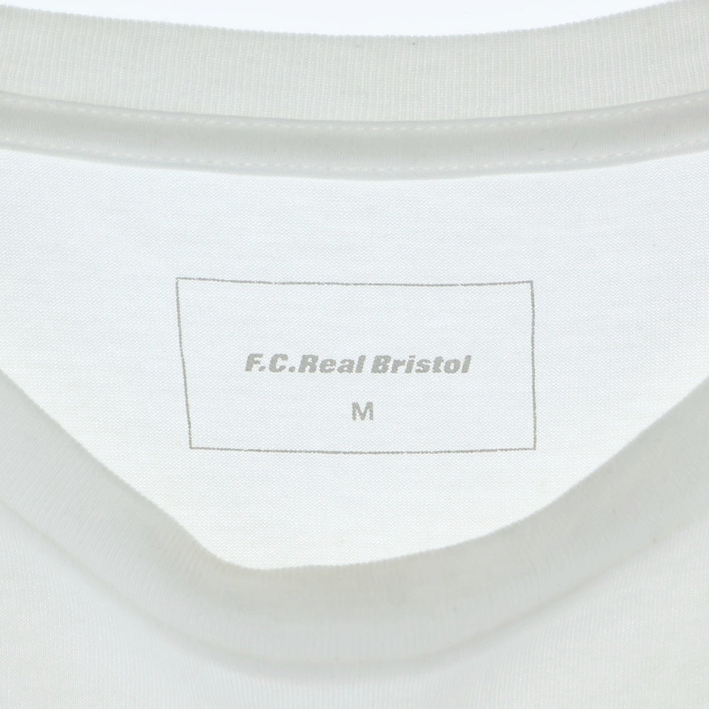 F.C.R.B./F.C.Real Bristol/FCRB(エフシーアールビー/エフシーレアルブリストル) 17SS STAR TEE スタープリントTシャツ 半袖クルーネックカットソー ホワイト FCRB-170053
