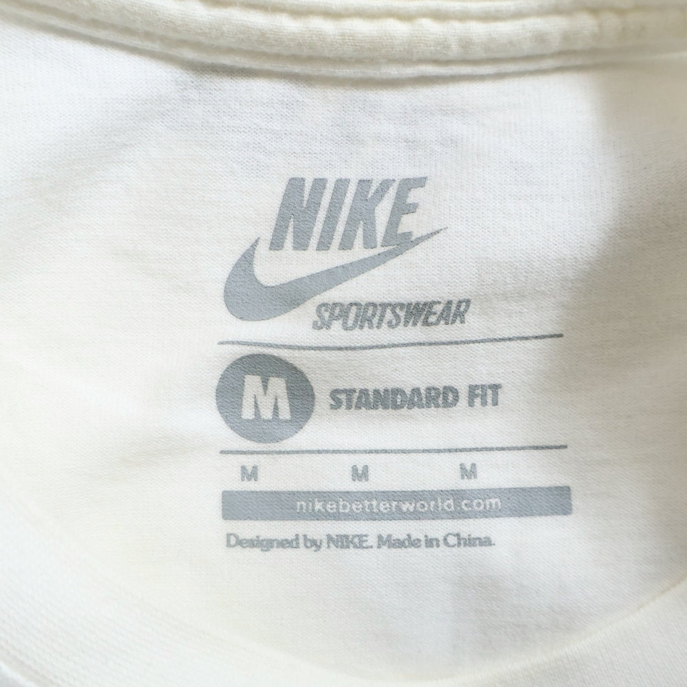 F.C.R.B./F.C.Real Bristol/FCRB(エフシーアールビー/エフシーレアルブリストル) ×NIKE ×MASTERMIND ナイキ マスターマインド 両面プリントTシャツ 半袖クルーネックカットソー ホワイト 556083-100