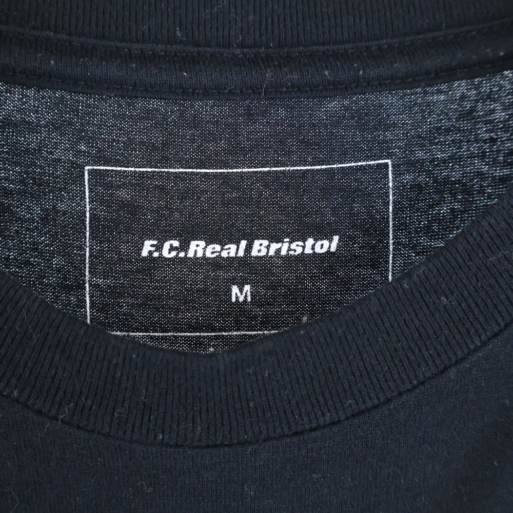 F.C.R.B./F.C.Real Bristol/FCRB(エフシーアールビー/エフシーレアルブリストル) 15SS CAMOFLAGE BRISTOL LOGO TEE カモ柄 ボックスロゴプリント半袖Tシャツ FCRB-150027