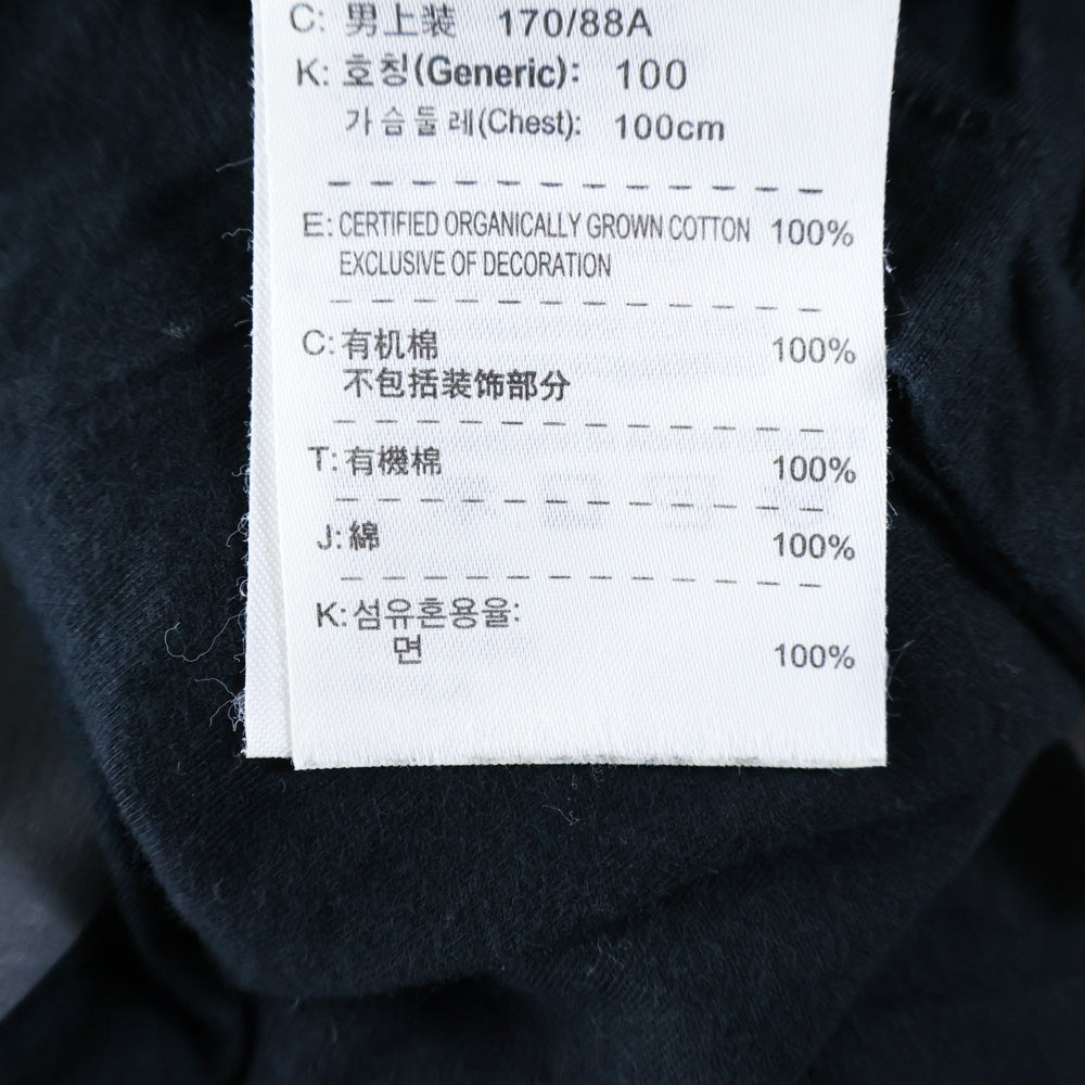 F.C.R.B.(エフシーアールビー) ×NIKE ナイキ スウッシュロゴプリントTシャツ 半袖クルーネックカットソー ブラック 410246-010