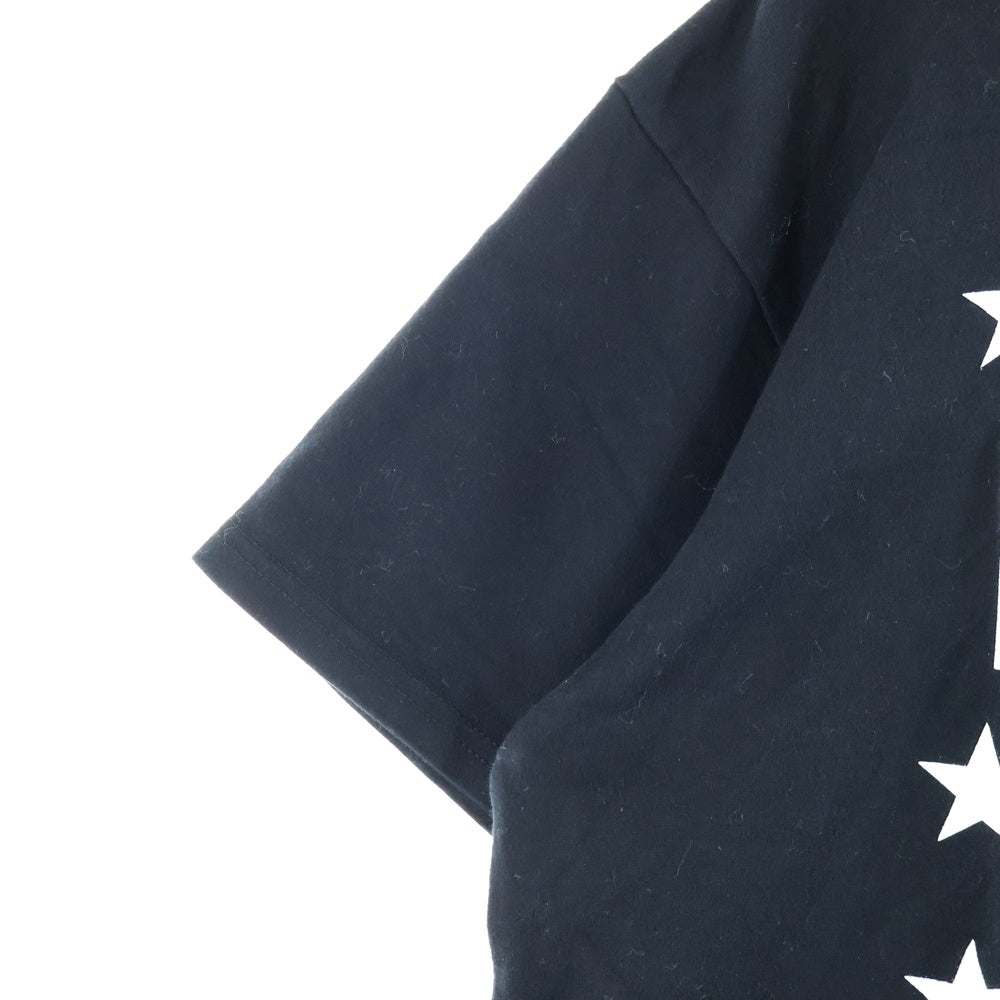 F.C.R.B./F.C.Real Bristol/FCRB(エフシーアールビー/エフシーレアルブリストル) 16AW 36 STAR TEE 36スター フロントロゴプリントTシャツ 半袖クルーネックカットソー ブラック FCRB-167059