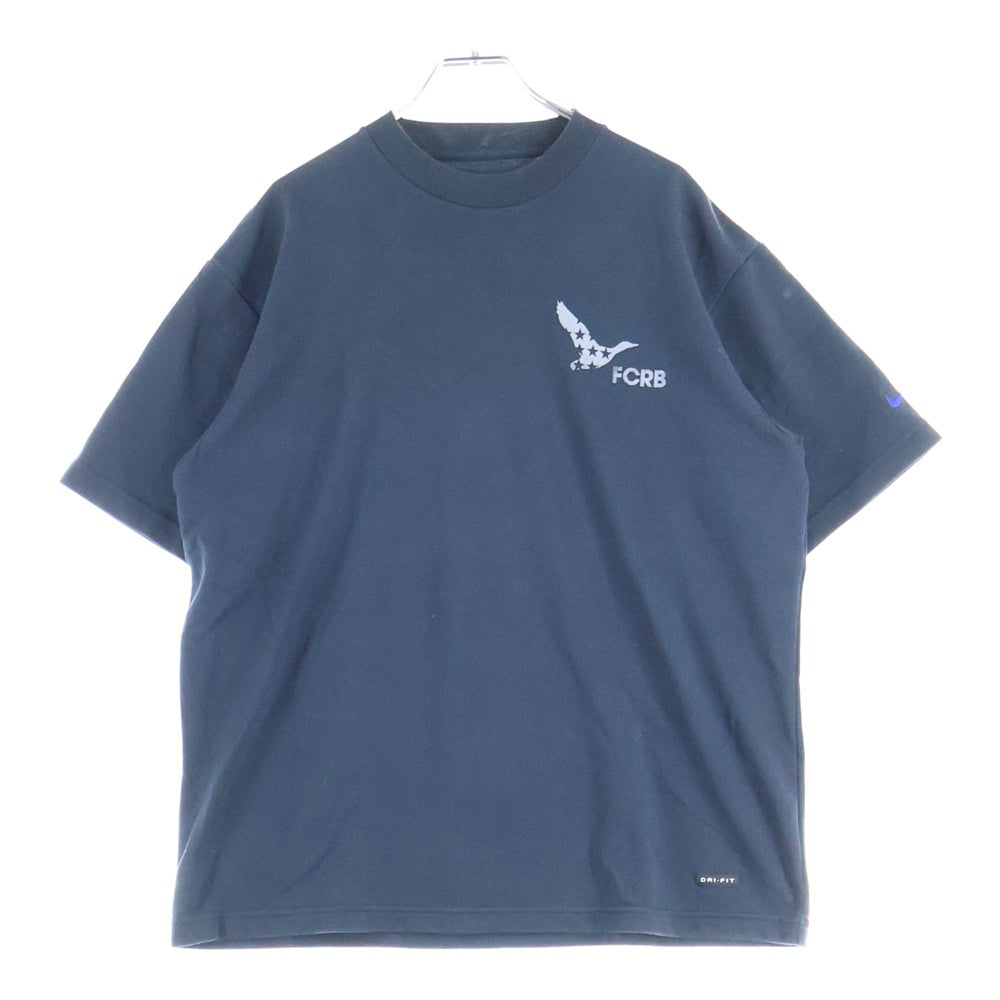 F.C.R.B./F.C.Real Bristol/FCRB(エフシーアールビー/エフシーレアルブリストル) ×NIKE RBFD TEE ナイキ 胸プリントTシャツ 半袖クルーネックカットソー ブラック 191685
