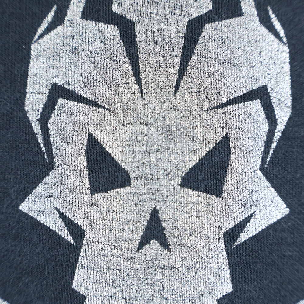 F.C.R.B./F.C.Real Bristol/FCRB(エフシーアールビー/エフシーレアルブリストル) ×NIKE 04AW REAL BLACKS ULTRAS TEE ナイキ フロントスカルプリント半袖Tシャツ