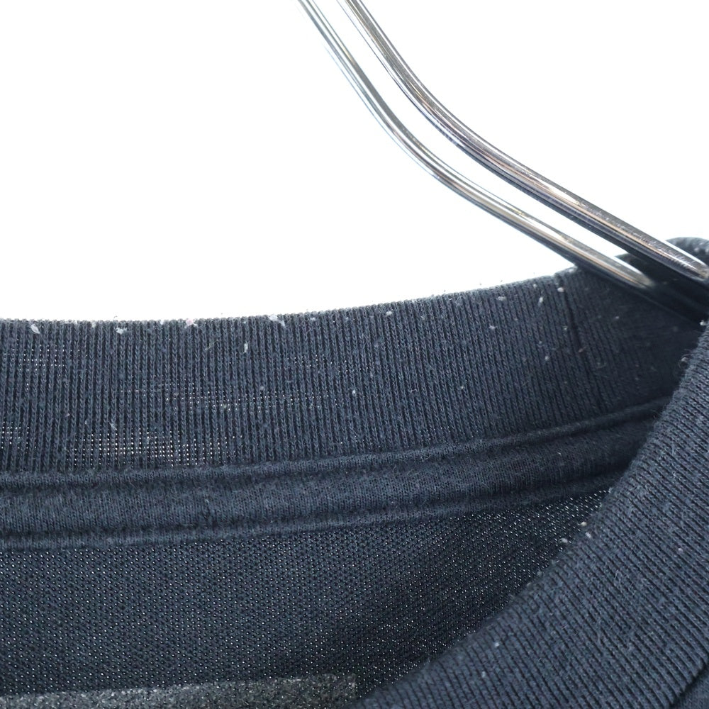 F.C.R.B./F.C.Real Bristol/FCRB(エフシーアールビー/エフシーレアルブリストル) ×NIKE 04AW REAL BLACKS ULTRAS TEE ナイキ フロントスカルプリント半袖Tシャツ