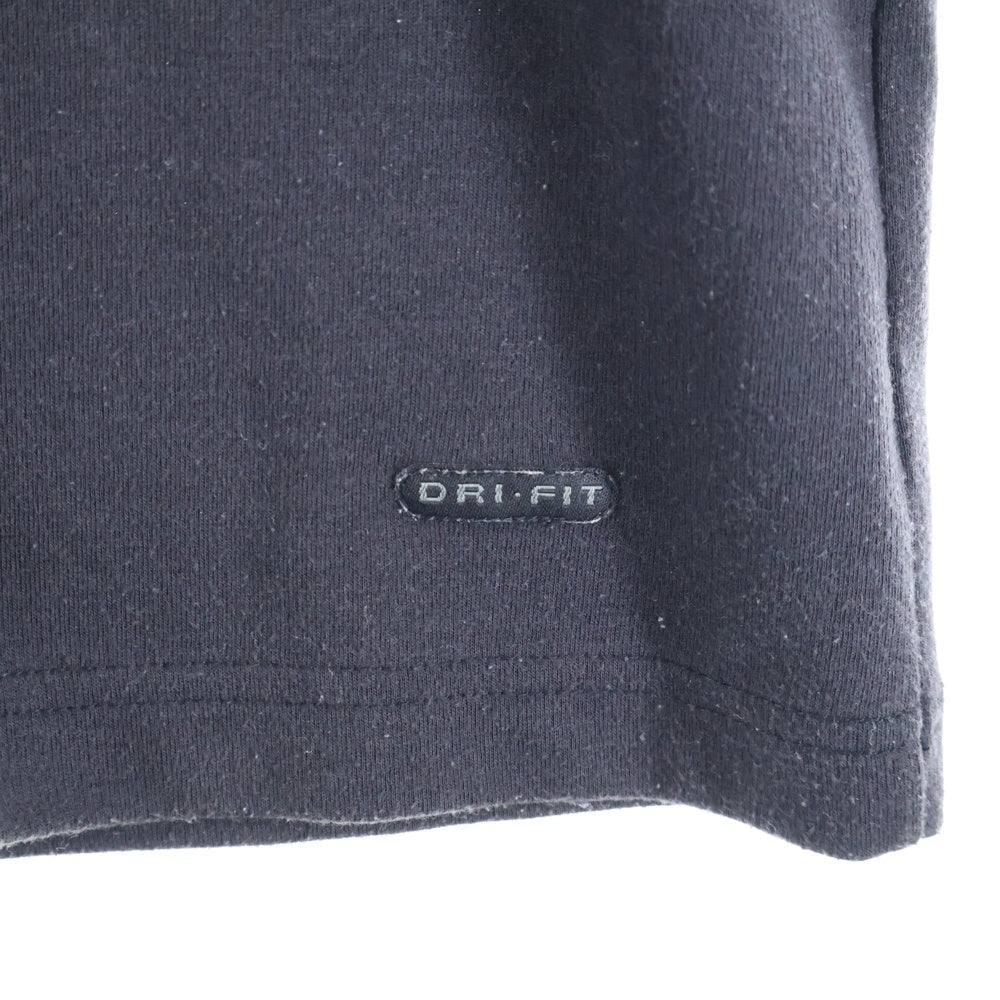 F.C.R.B./F.C.Real Bristol/FCRB(エフシーアールビー/エフシーレアルブリストル) ×NIKE ナイキ フロント胸スターロゴプリントTシャツ 半袖クルーネックカットソー ブラック