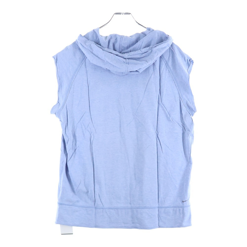 F.C.R.B./F.C.Real Bristol/FCRB(エフシーアールビー/エフシーレアルブリストル) カレッジロゴ ノースリーブ フーデッドカットソー Tシャツ ブルー 197165