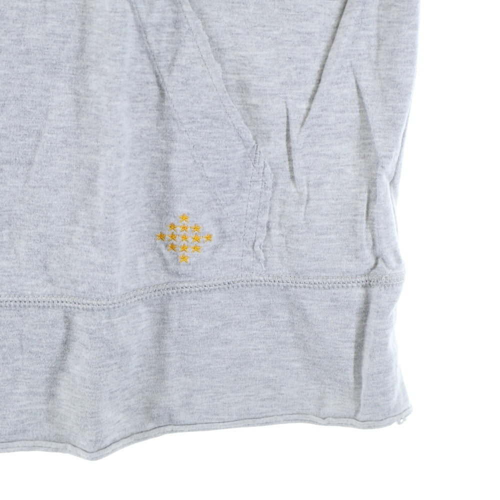 F.C.R.B./F.C.Real Bristol/FCRB(エフシーアールビー/エフシーレアルブリストル) カレッジロゴ ノースリーブ フーデッドカットソー Tシャツ グレー 197165