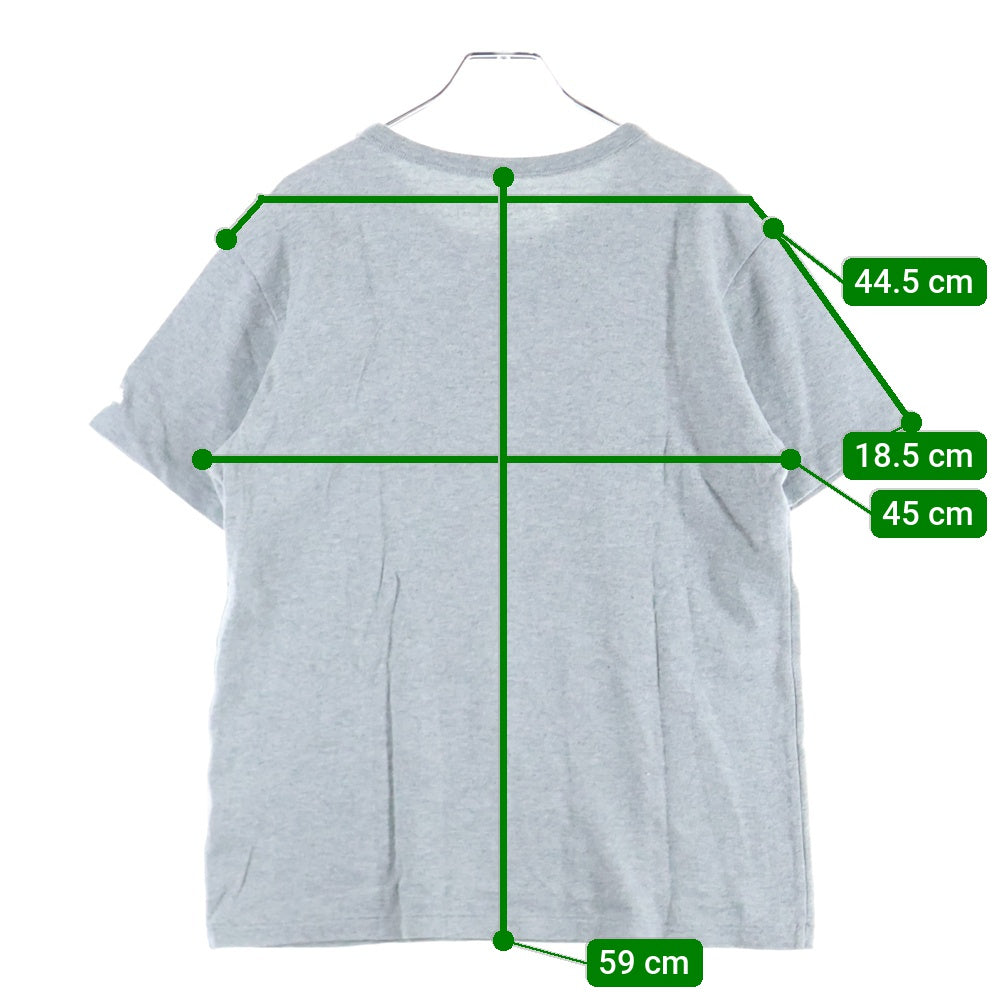 F.C.R.B./F.C.Real Bristol/FCRB(エフシーアールビー/エフシーレアルブリストル) ×NIKE ナイキ カレッジロゴプリント Tシャツ 半袖カットソー グレー 319130