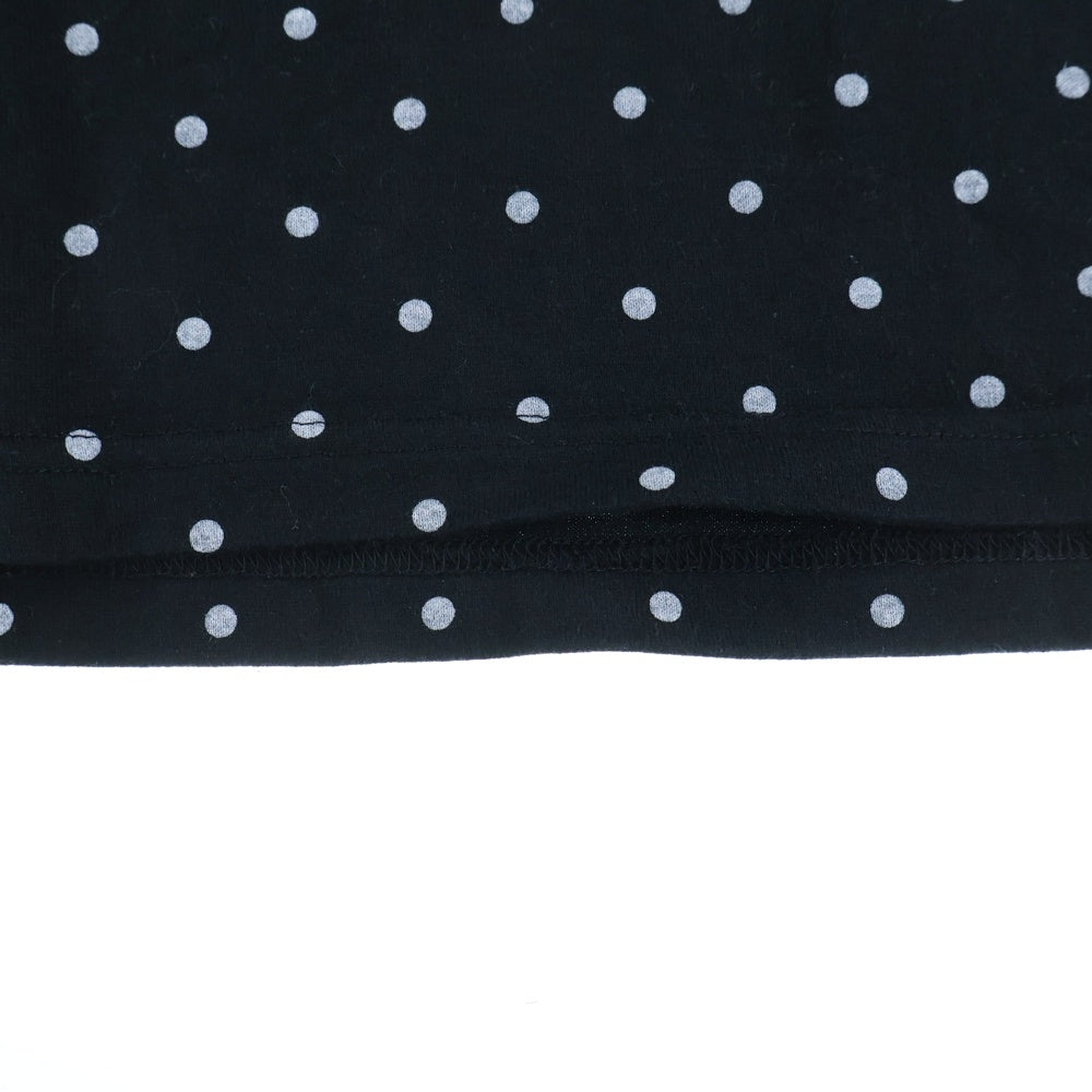 F.C.R.B./F.C.Real Bristol/FCRB(エフシーアールビー/エフシーレアルブリストル) 15AW DOT TEE ナイキ ドット柄 ロゴワッペン刺繍Tシャツ 半袖クルーネックカットソー ブラック FCRB-156026