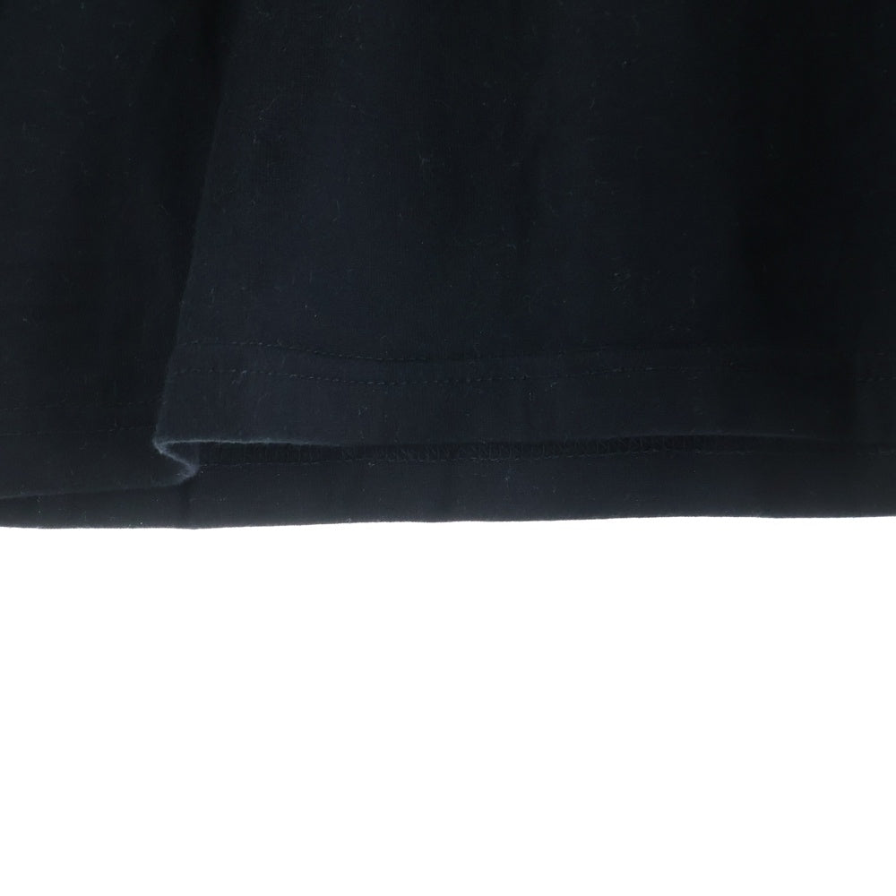 F.C.R.B./F.C.Real Bristol/FCRB(エフシーアールビー/エフシーレアルブリストル) フロントラメロゴTシャツ 半袖クルーネックカットソー ブラック FCRB-145010